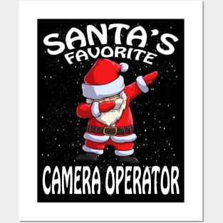 Santas Favorite Camera Operator Christmas Posters and Art